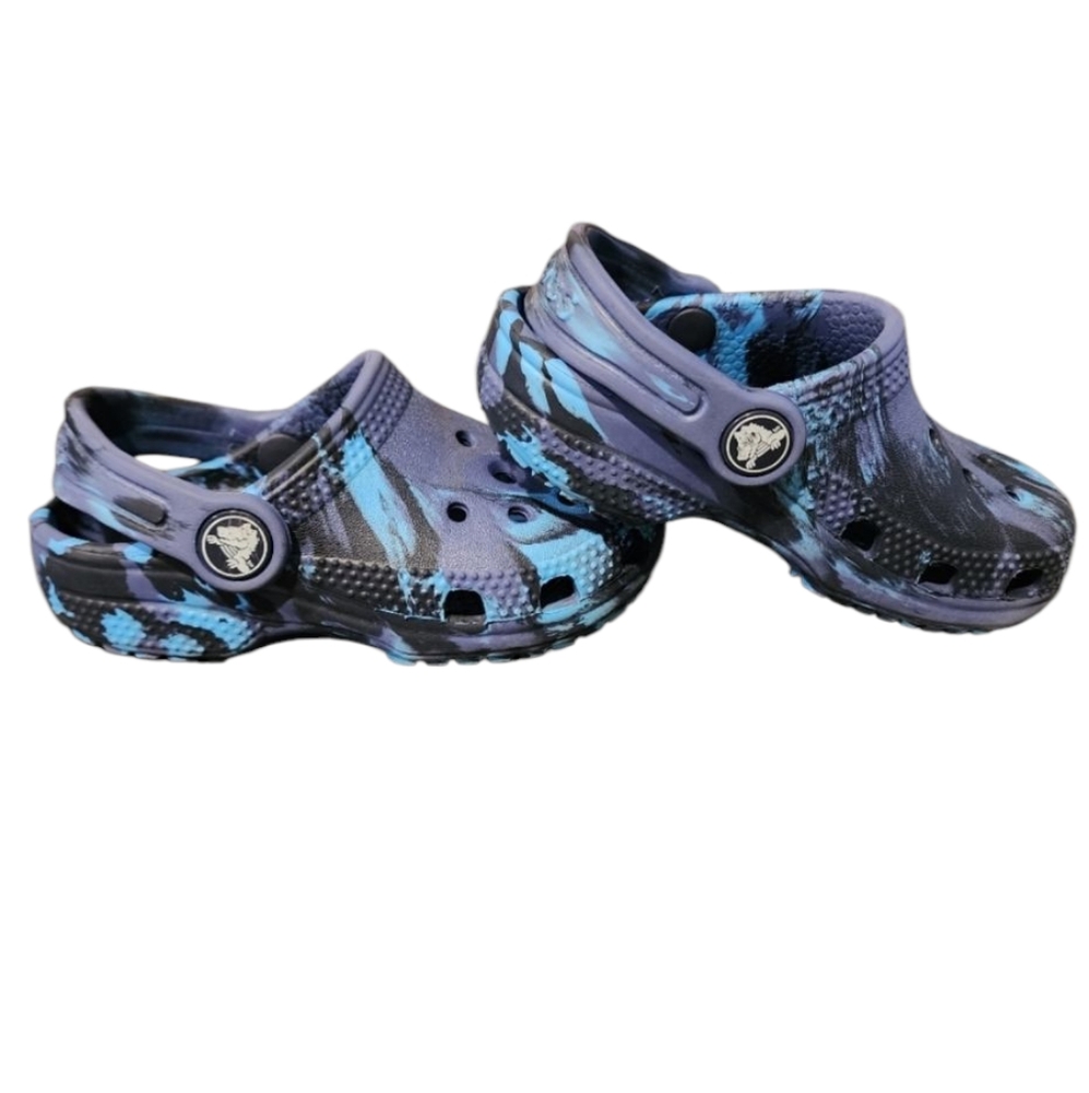 EUC Iconic Crocs Comfort Toddler Size 7